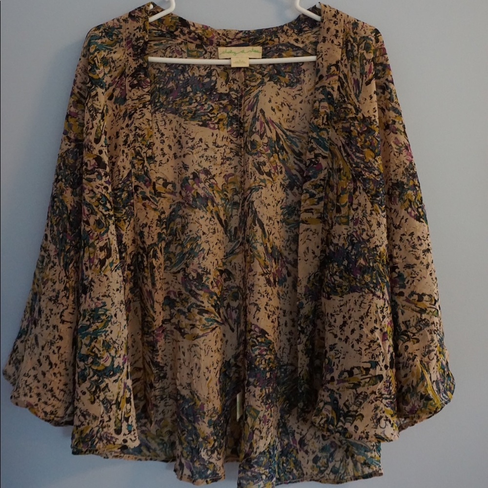 Flowered print shall